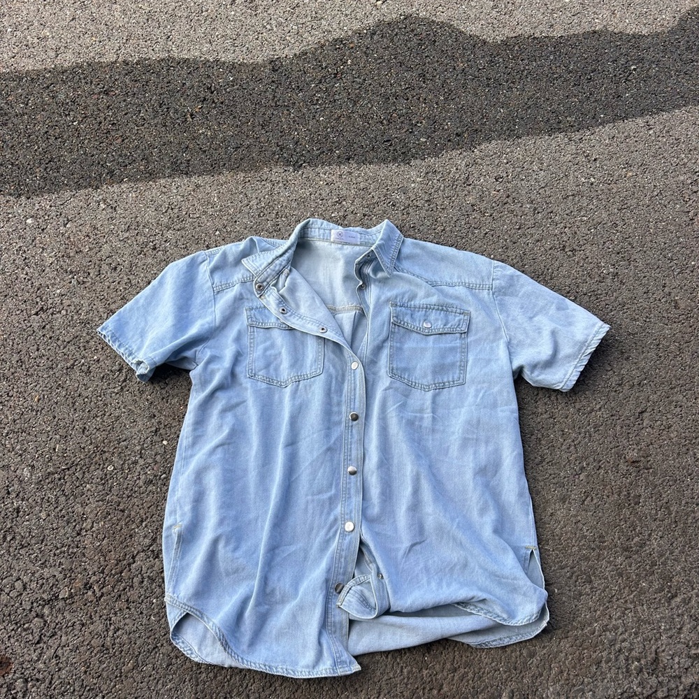 Light Blue Denim Shirt